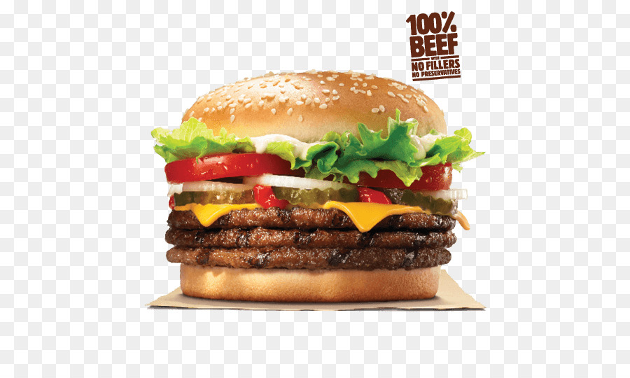 Whopper，Hamburguesa PNG