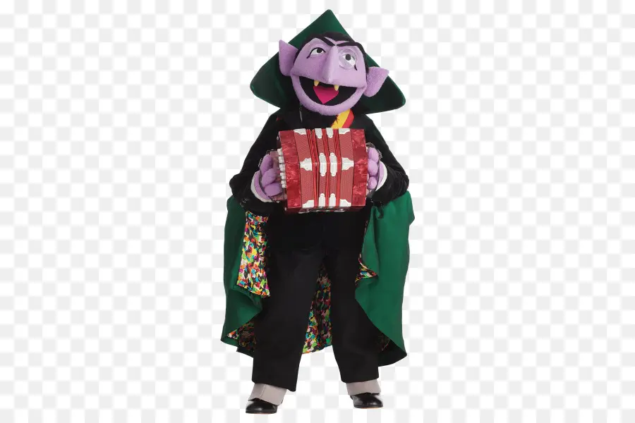 Count Von Count，Big Bird PNG