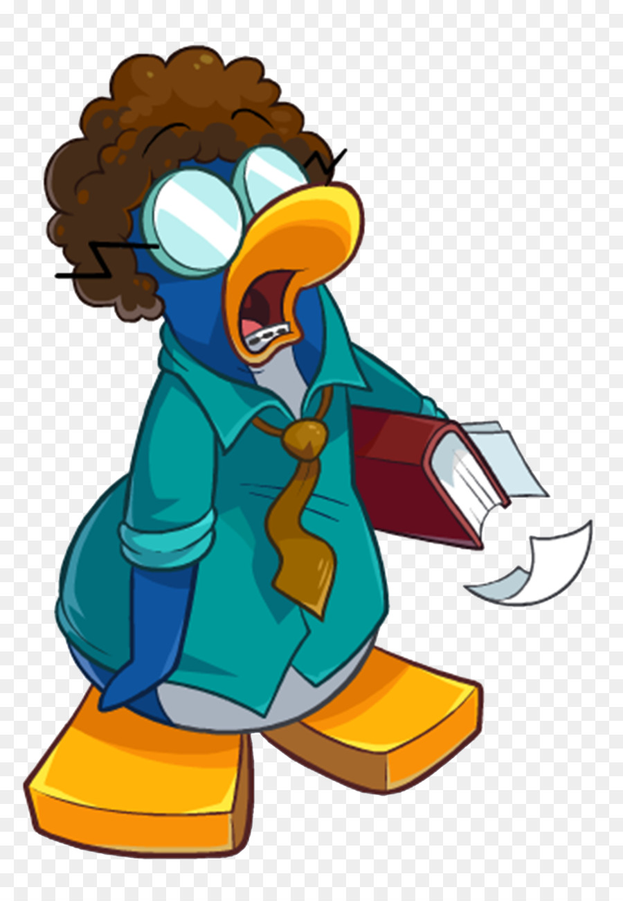 Personaje Pingüino，Libro PNG