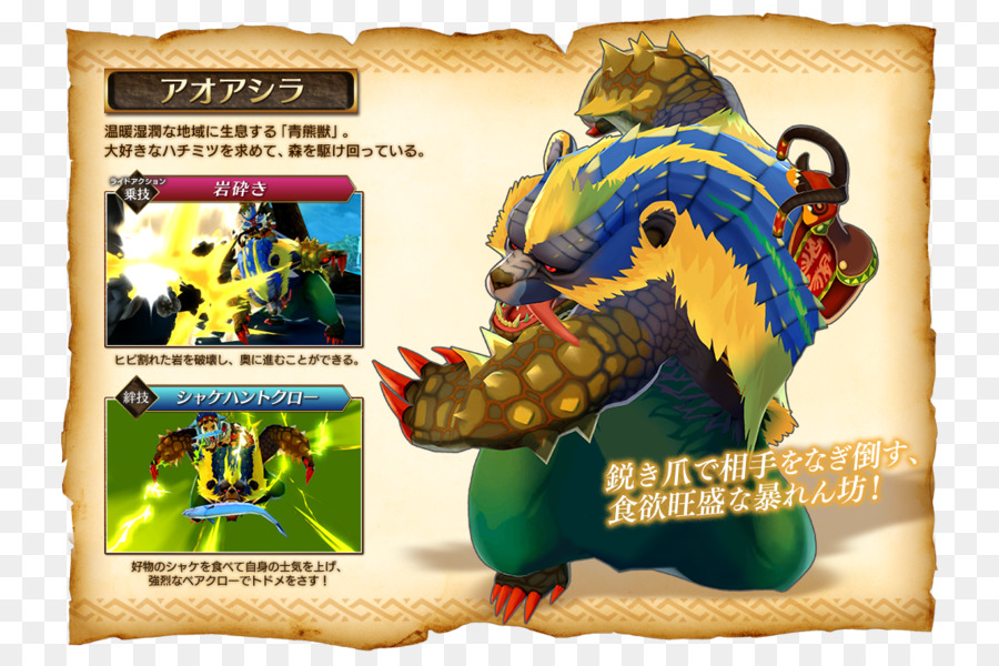 Monster Hunter Historias，Monster Hunter 4 Ultimate PNG