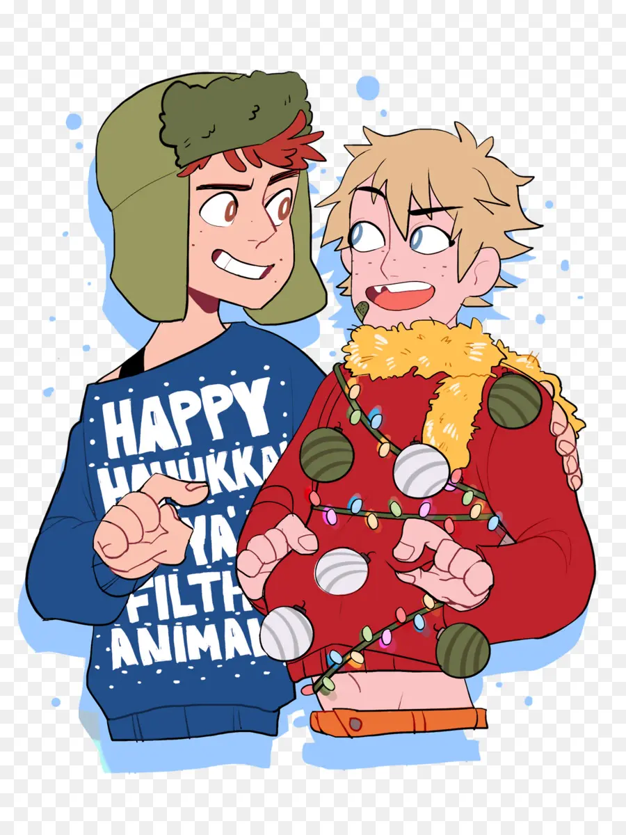 Kenny Mccormick，Kyle Broflovski PNG