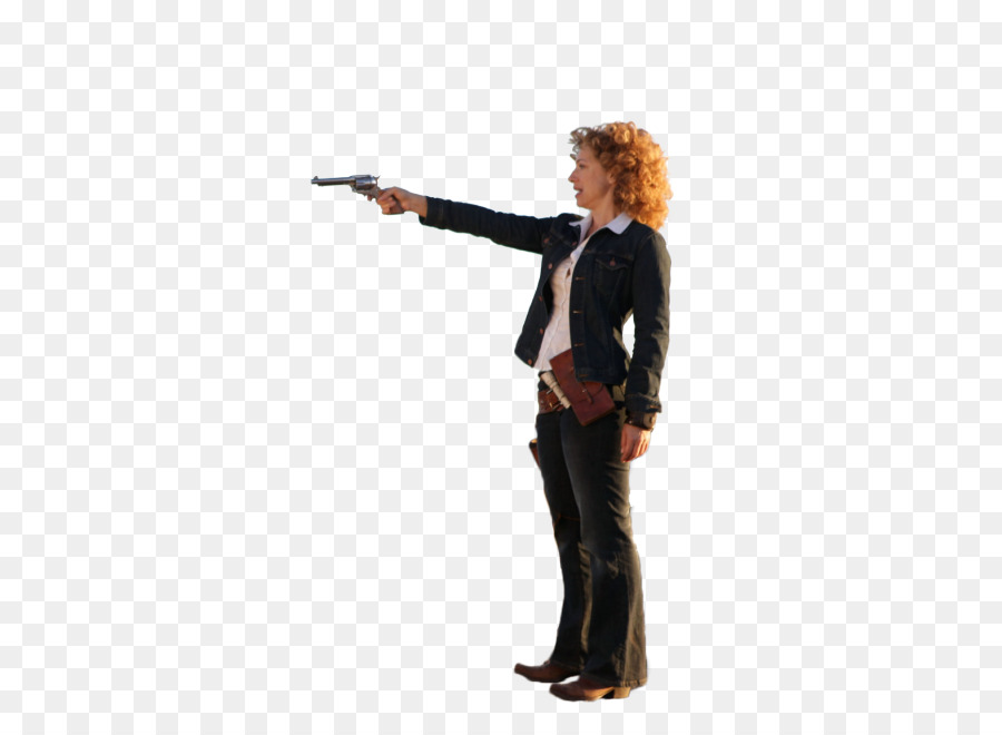 Mujer Con Pistola，Tiroteo PNG