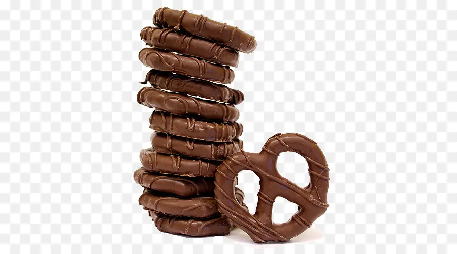 Pretzels De Chocolate，Pila PNG