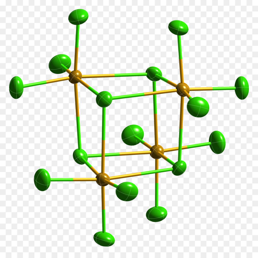 Estructura Molecular，Verde PNG