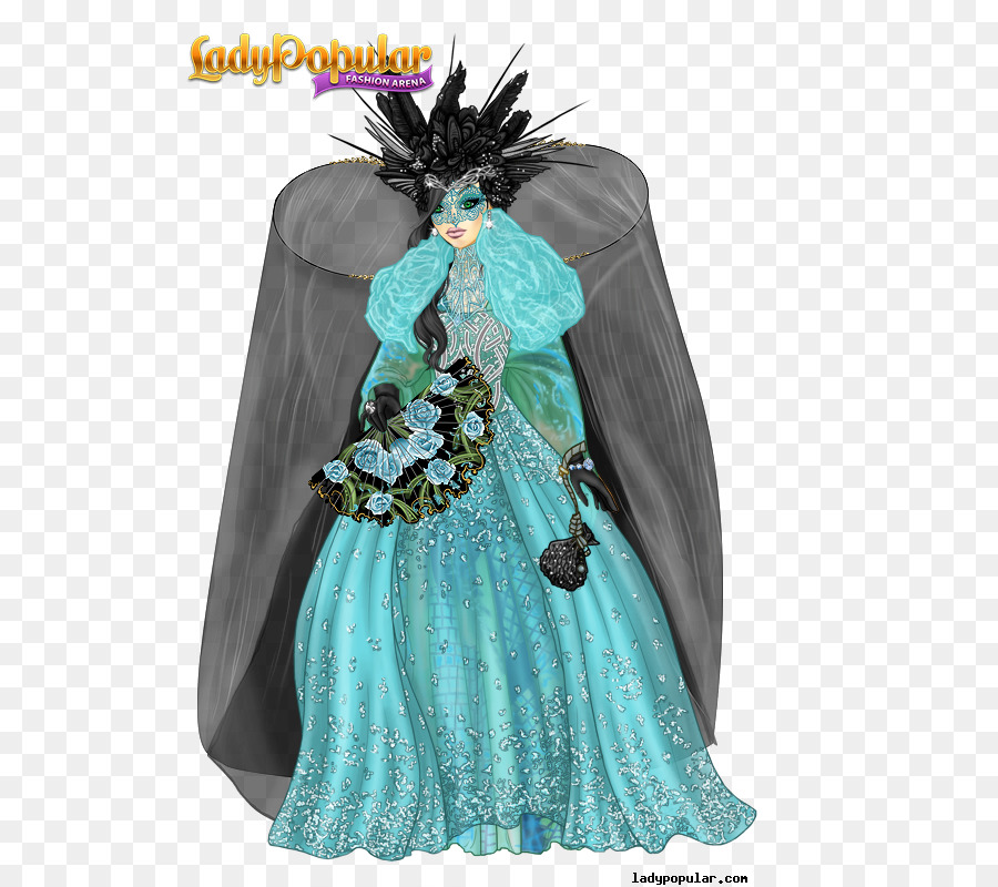 Lady Popular，Diseño De Vestuario PNG