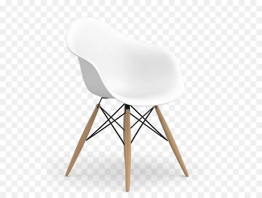 Silla De Salón De Eames，Silla De Salón De Eames Madera PNG