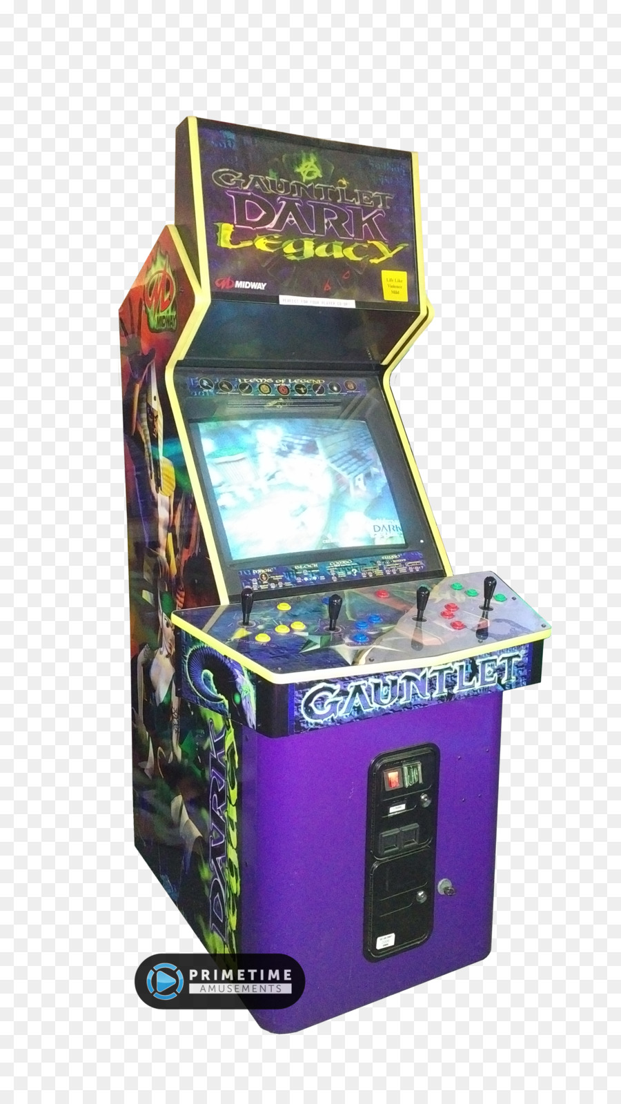 Arcade Cabinet，Gauntlet Dark Legacy PNG