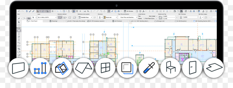 Archicad，Modelado De Información De Construcción PNG