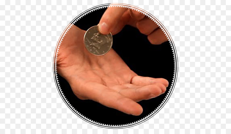 Truco De Monedas，Mano PNG