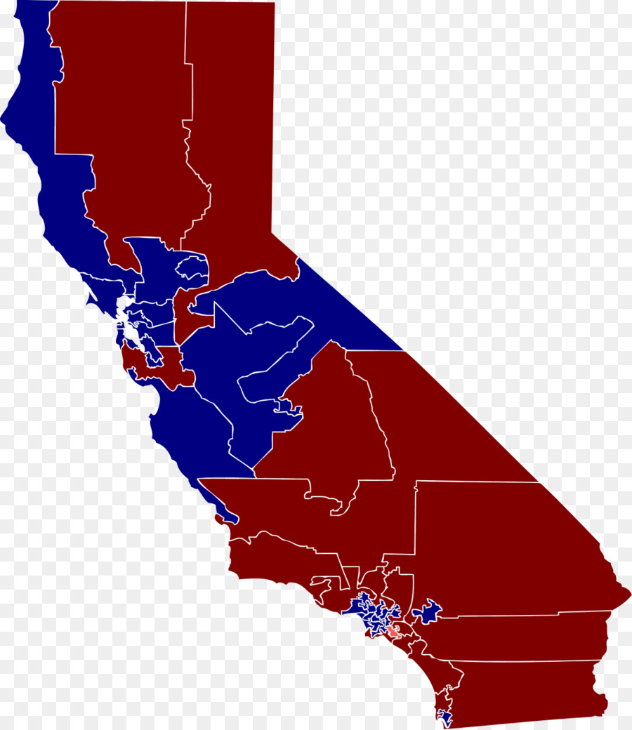 Mapa De California，Estado PNG