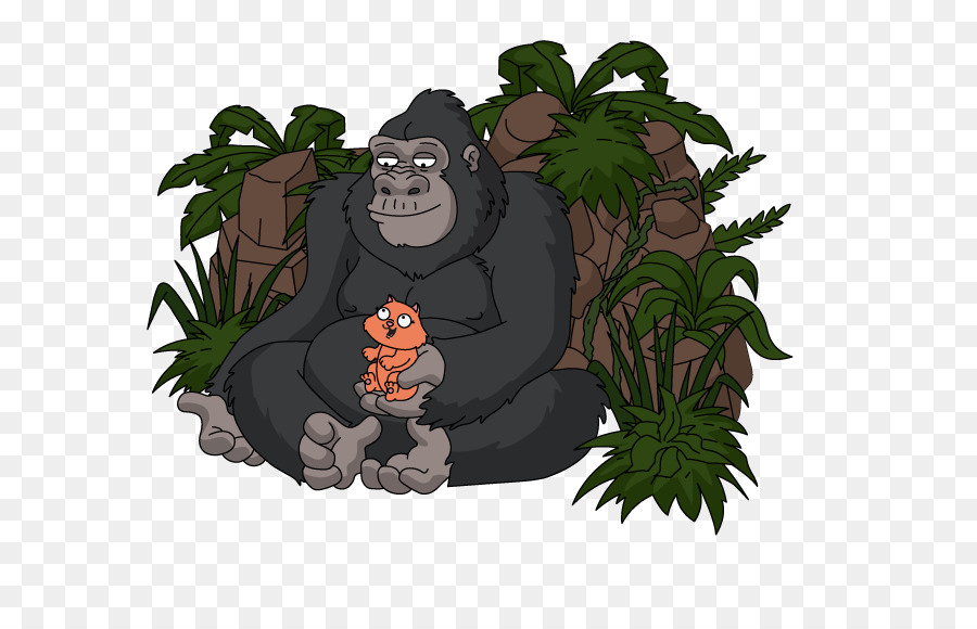 Chimpancé Común，Gorila PNG