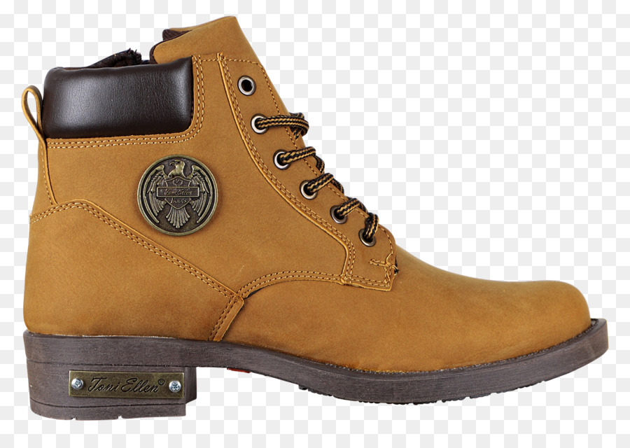 Bota Color Canela，Cordones PNG