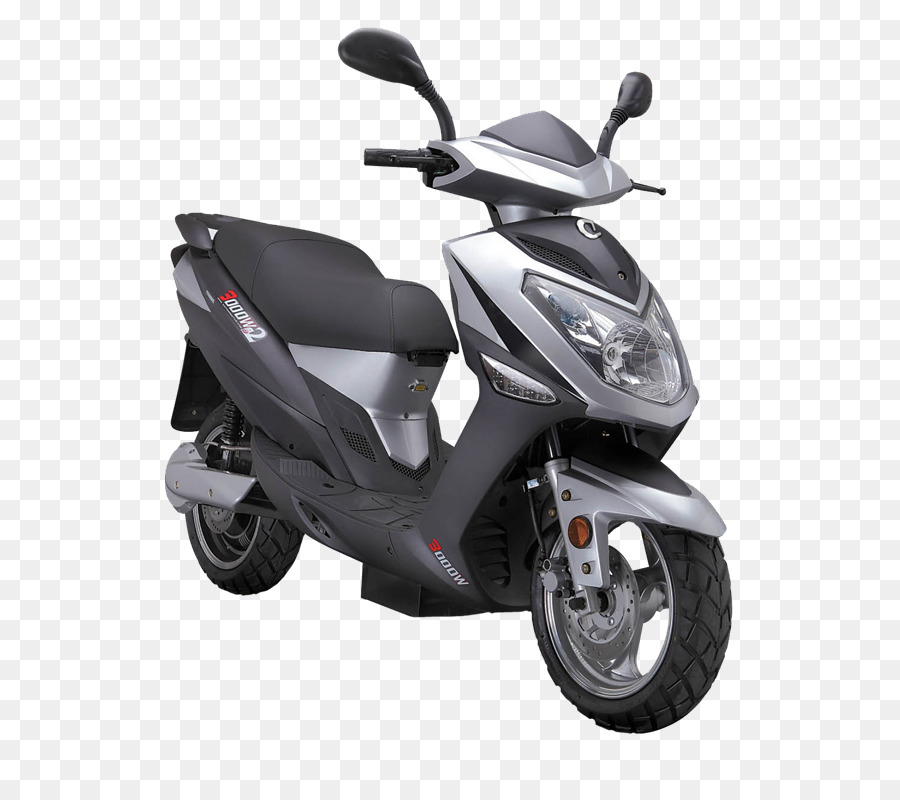 Motocicleta Roja Y Negra，Scooter PNG