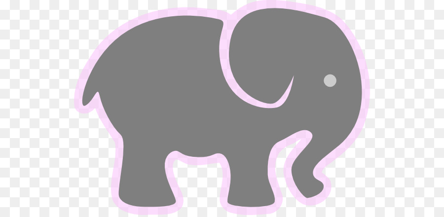 Silueta，Elefante PNG