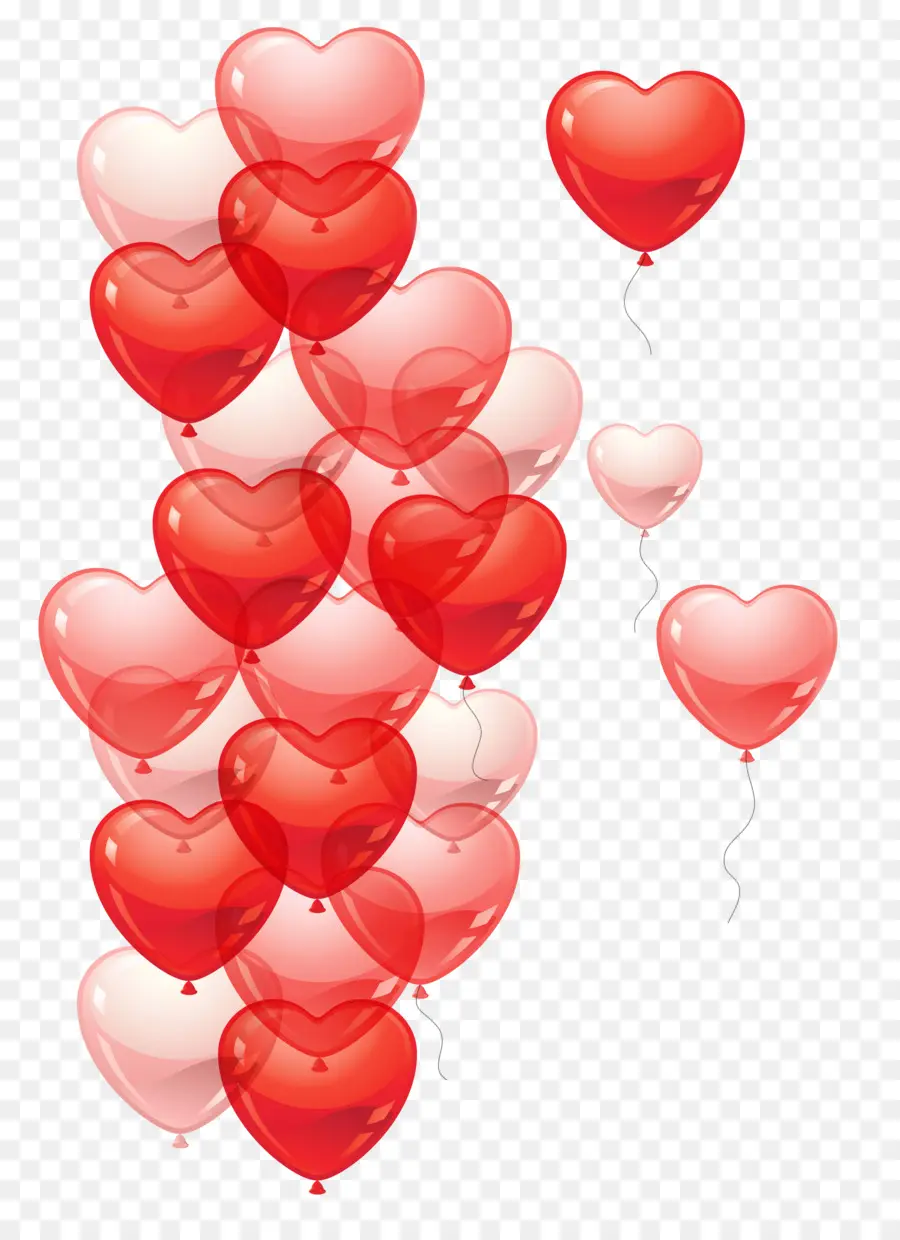 Globos De Corazon，Globos PNG