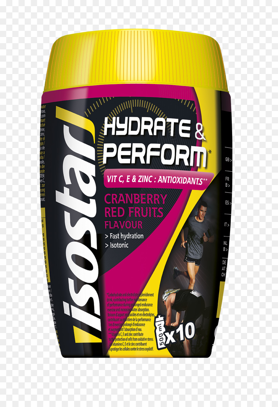 Isostar，Deportivas Bebidas Energéticas PNG