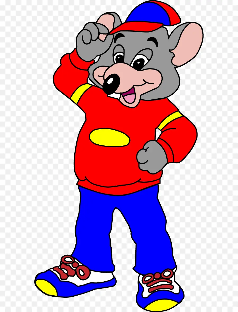 Ratón，Camisa Roja PNG