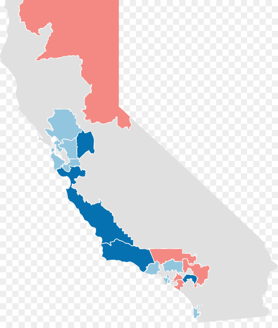 Mapa De California，Estado PNG