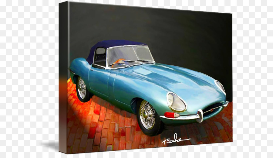 Jaguar Etype，Coche PNG