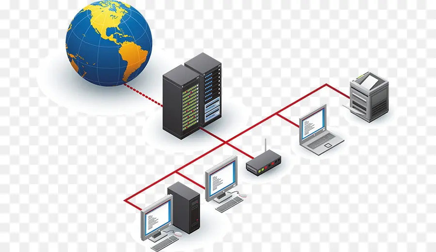 Diagrama De Red，Computadoras PNG