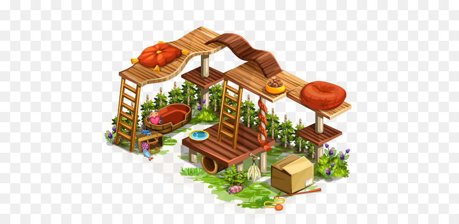 Goodgame Big Farm，árbol Del Gato PNG