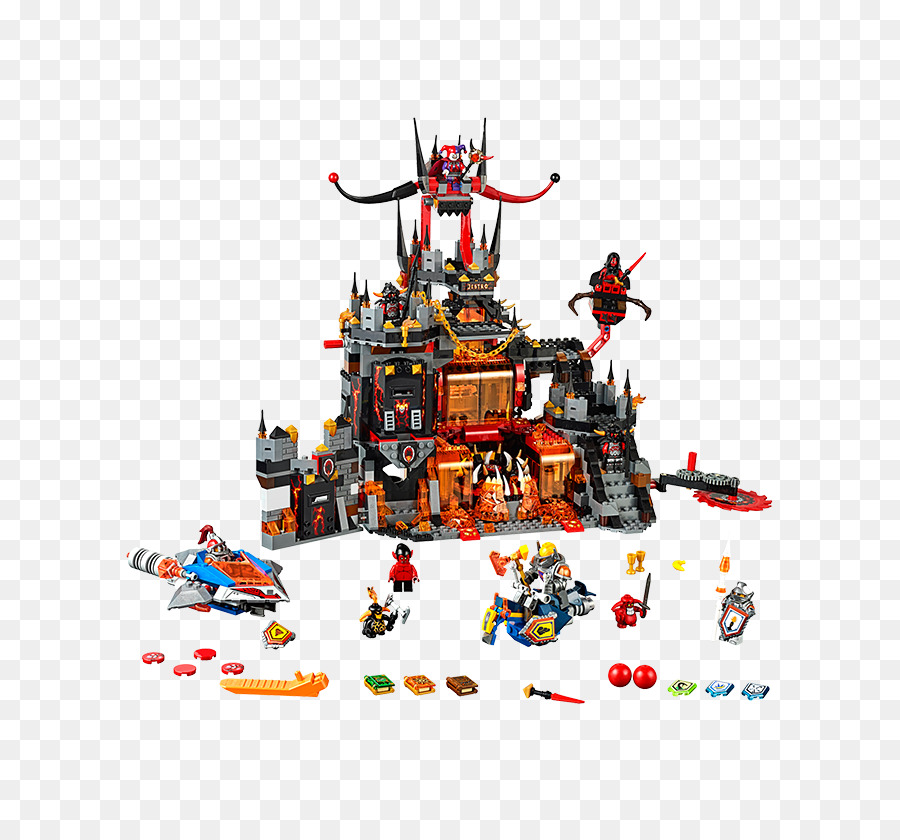 Lego 70323 Nexo Caballeros Jestro Del Volcán Guarida，Amazoncom PNG