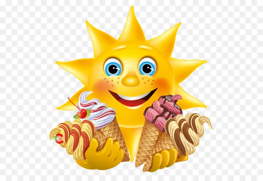 Sol Con Helado，Sol PNG