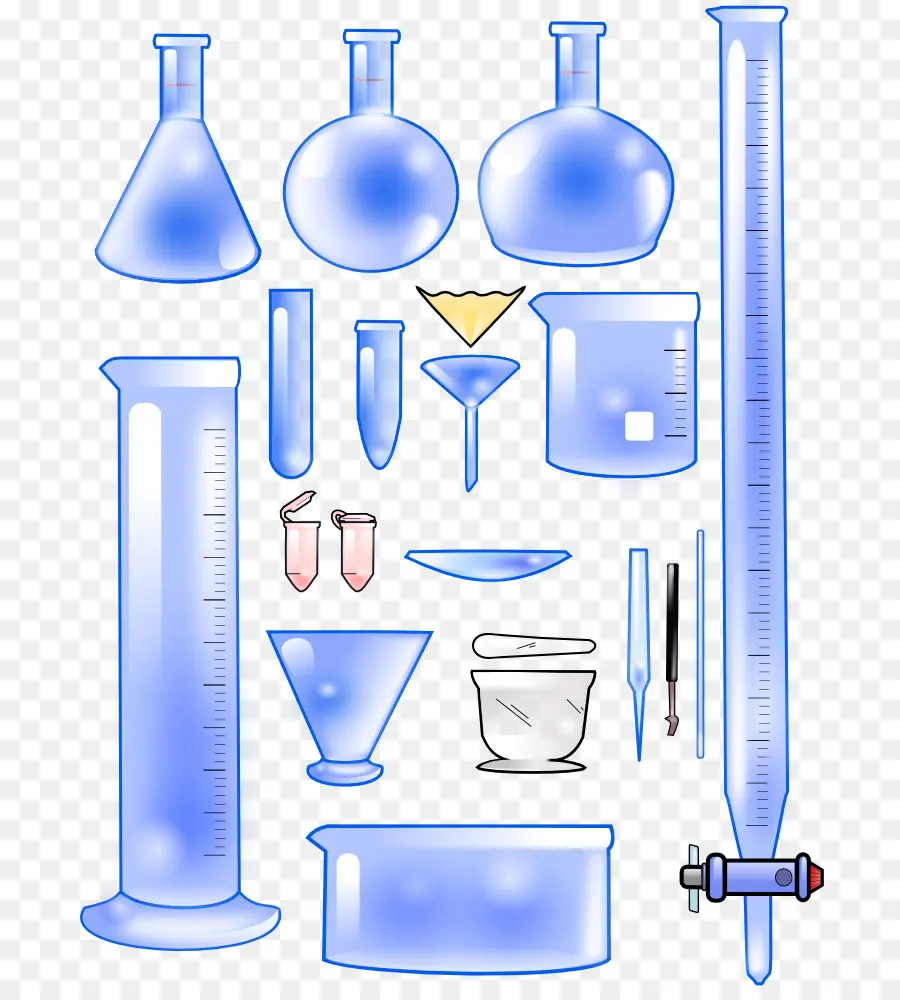 Cristalería De Laboratorio，Vasos PNG