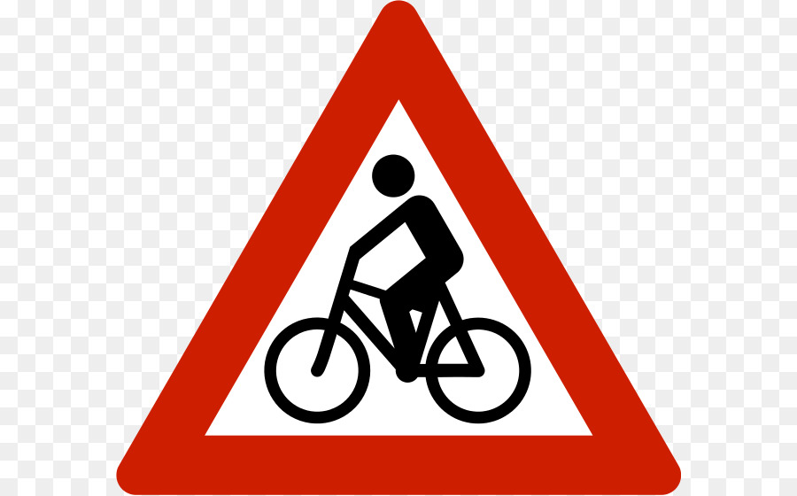 Señal De Bicicleta，Advertencia PNG