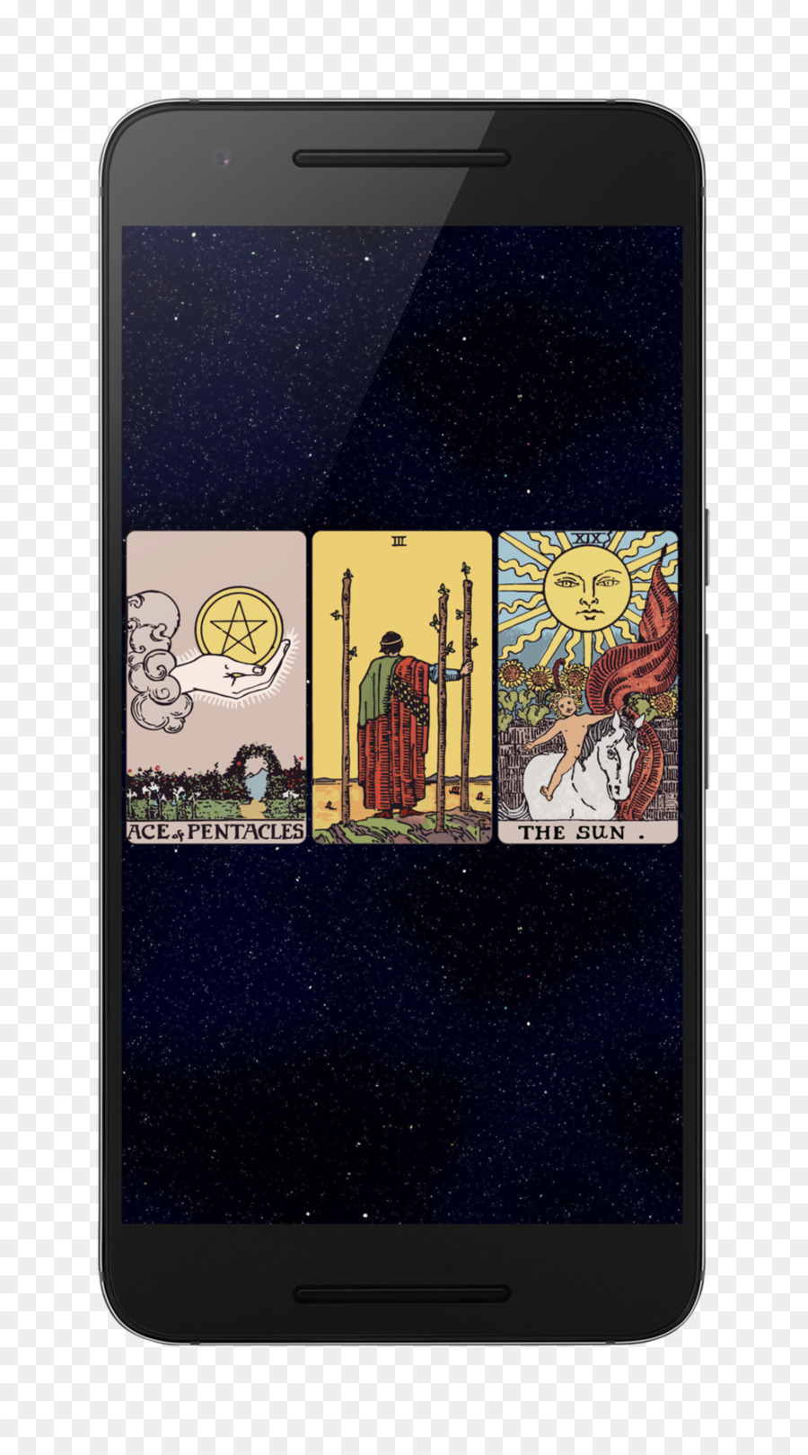 Smartphone，Tarot PNG