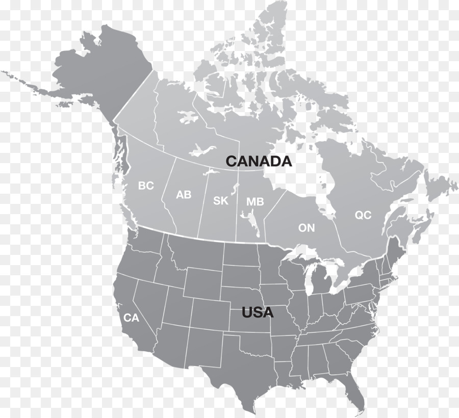 Estados Unidos，Canadá PNG