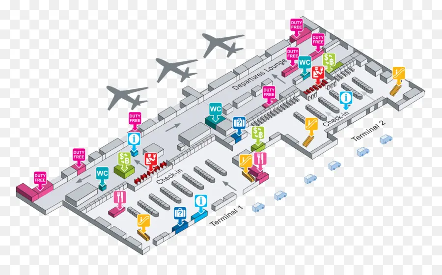 El Aeropuerto Internacional Don Mueang，El Aeropuerto De Suvarnabhumi PNG