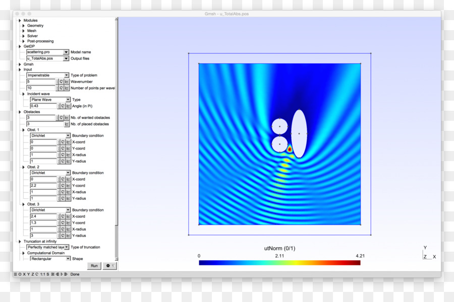 Gmsh，Elmer Fem Solver PNG