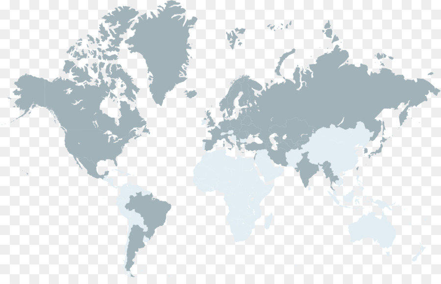 Mapa Mundial，Continentes PNG