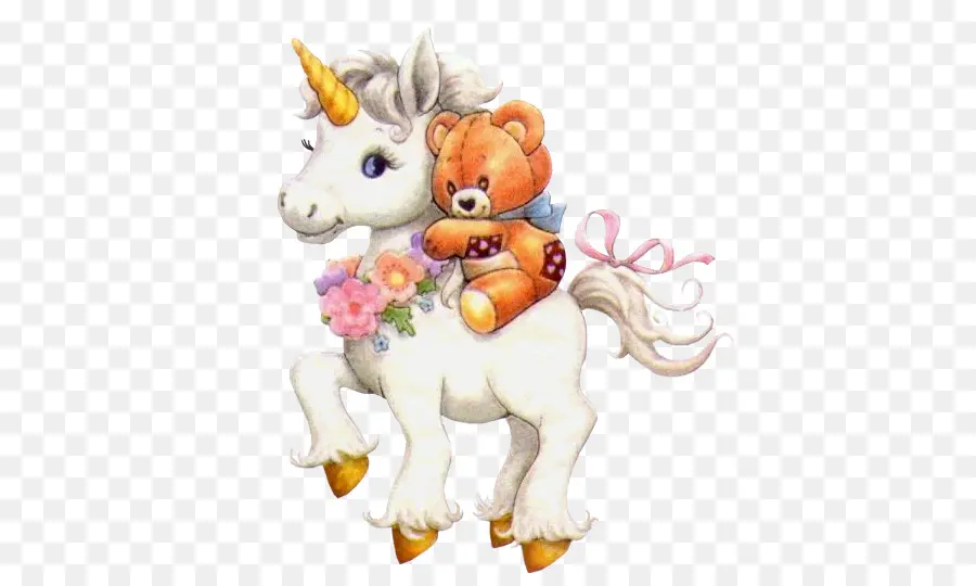 Unicornio，Oso PNG