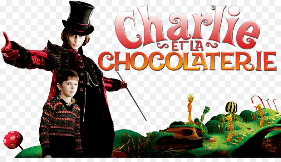 Willy Wonka，Charlie Y La Fábrica De Chocolate PNG