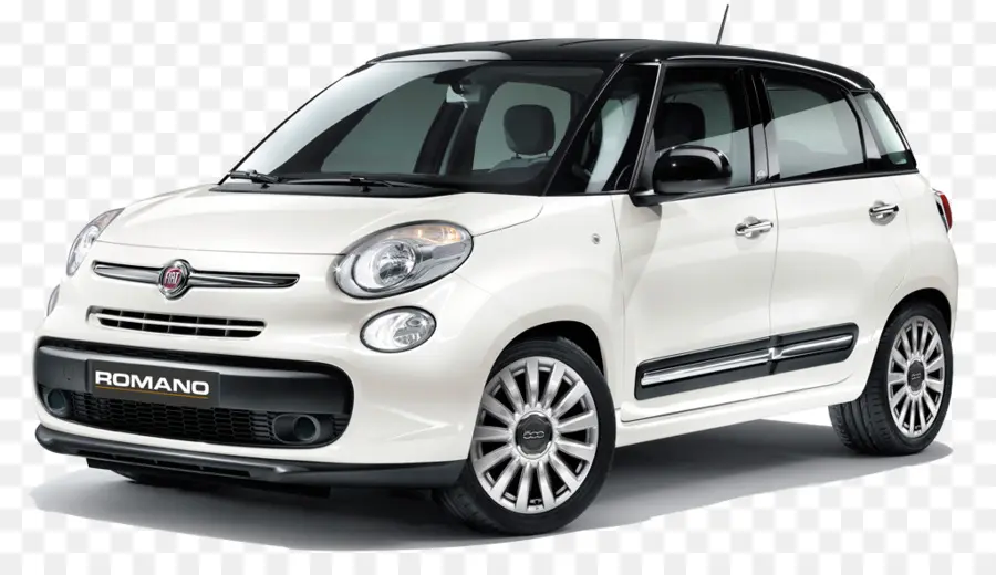 Coche Fiat，Blanco PNG