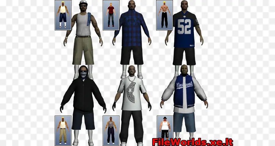 Grand Theft Auto San Andreas，Tripas PNG