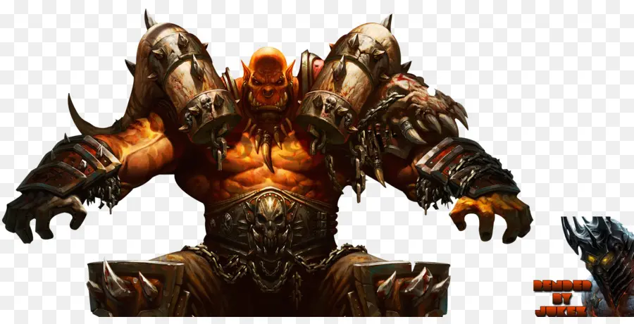 Grom Hellscream，Los Señores De La Guerra De Draenor PNG