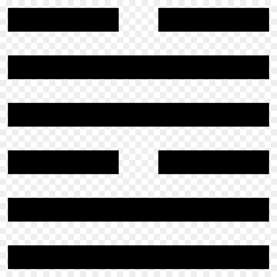 I Ching，Hexagrama PNG