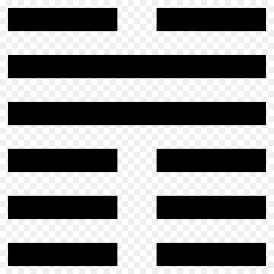 I Ching，Hexagrama PNG