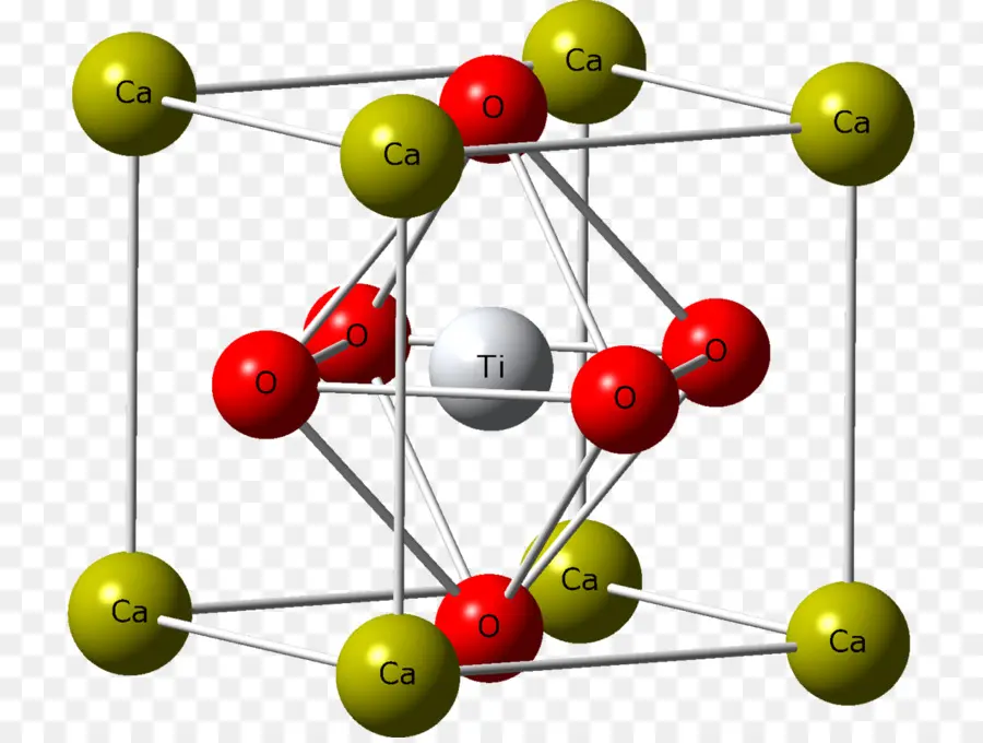 Perovskita，De Titanato De Calcio PNG