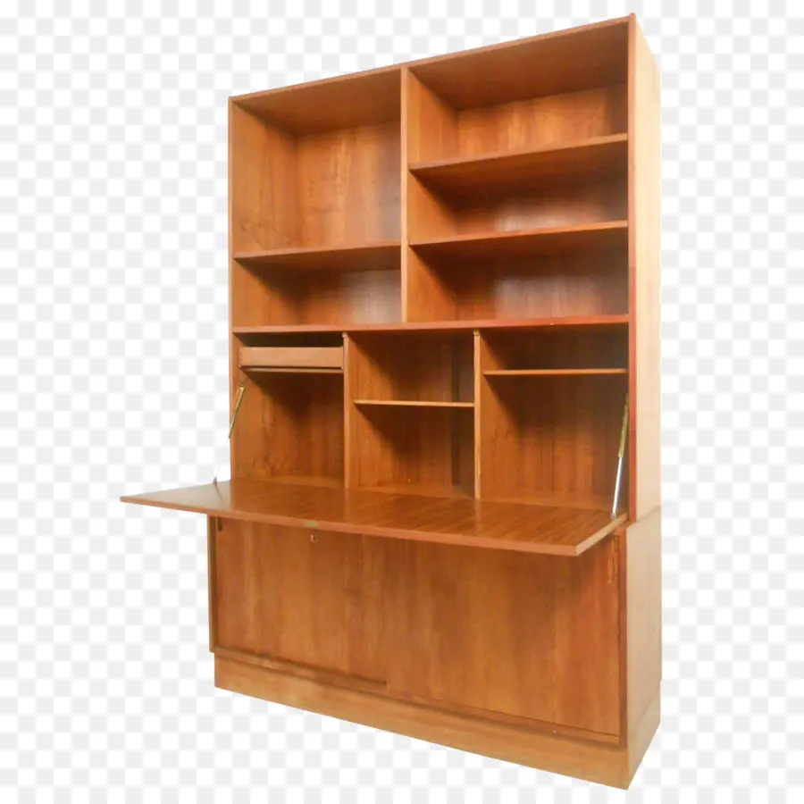 Estante Para Libros，De Madera PNG