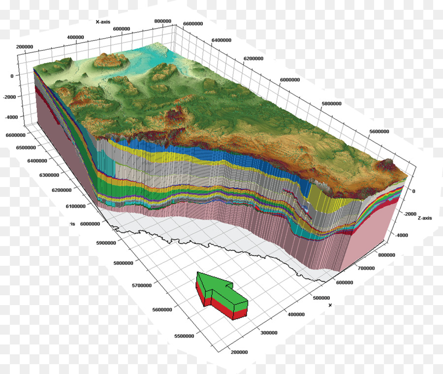 Los Recursos De Agua，Mapa PNG