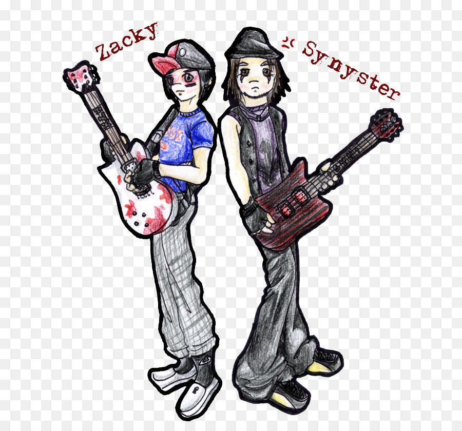 Guitarristas De Dibujos Animados，Músicos PNG