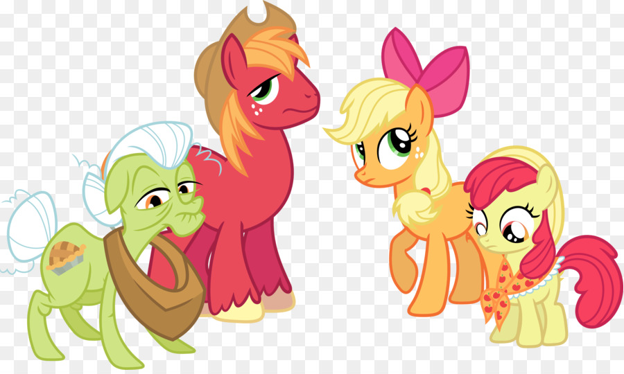 Ponis Coloridos，Dibujos Animados PNG