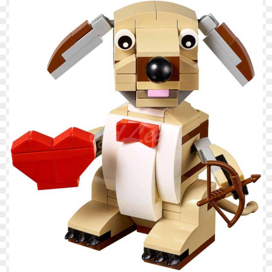 Lego 40201 De San Valentín Cupido Perro，Lego PNG