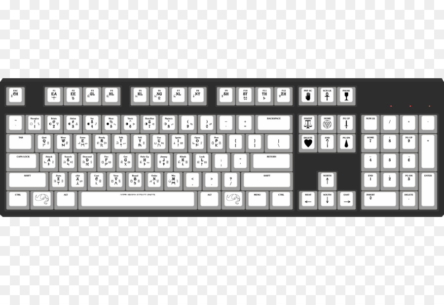 Teclado，Choque PNG