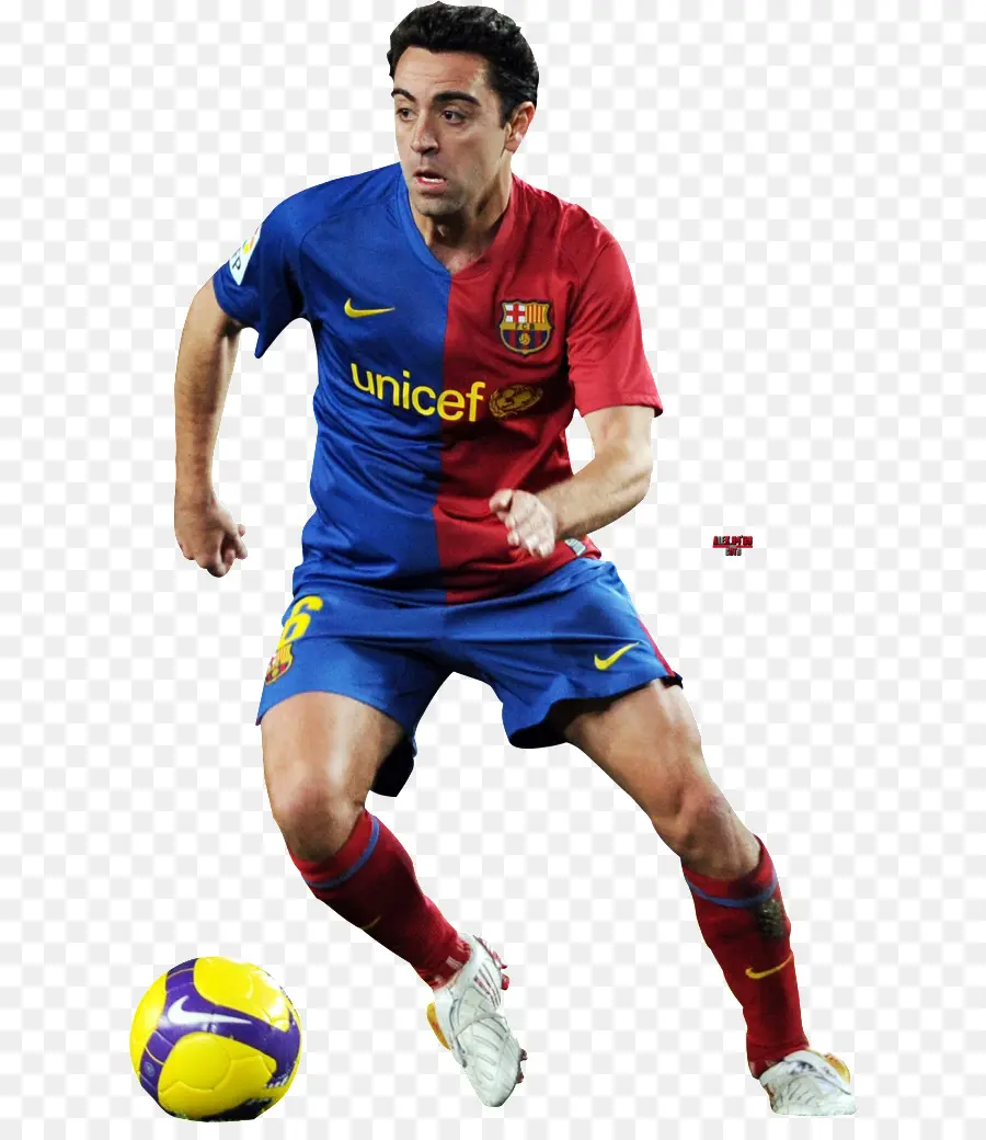 Xavi，El Fc Barcelona PNG