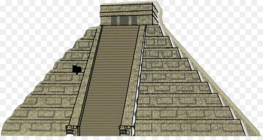 Fachada，El Castillo De Chichén Itzá PNG